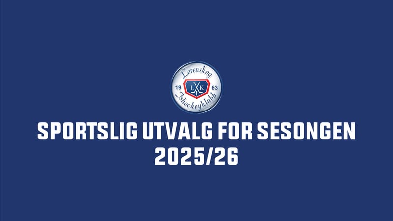 Sportslig utvalg for sesongen 2025/26