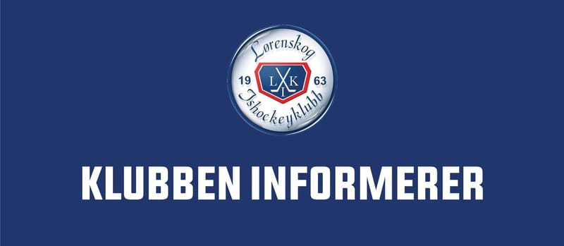 Informasjon om budsjettforslaget – Lørenskog ishall i fare