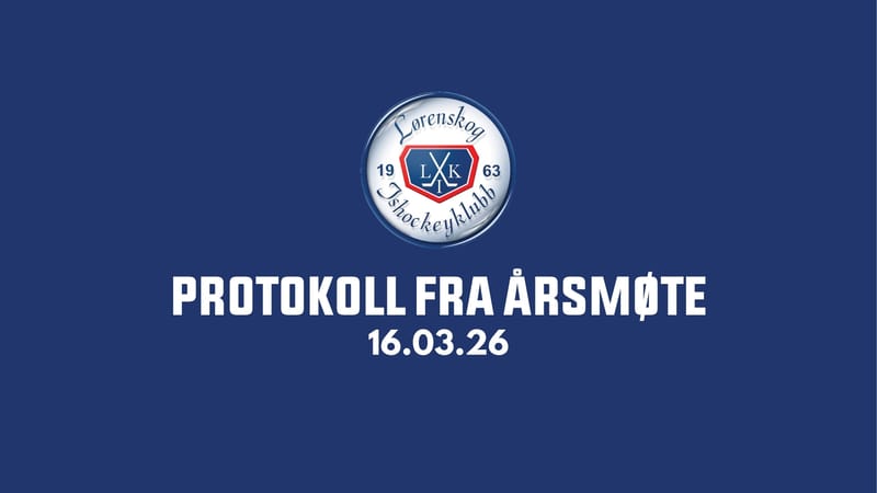 Protokoll fra årsmøtet er klar