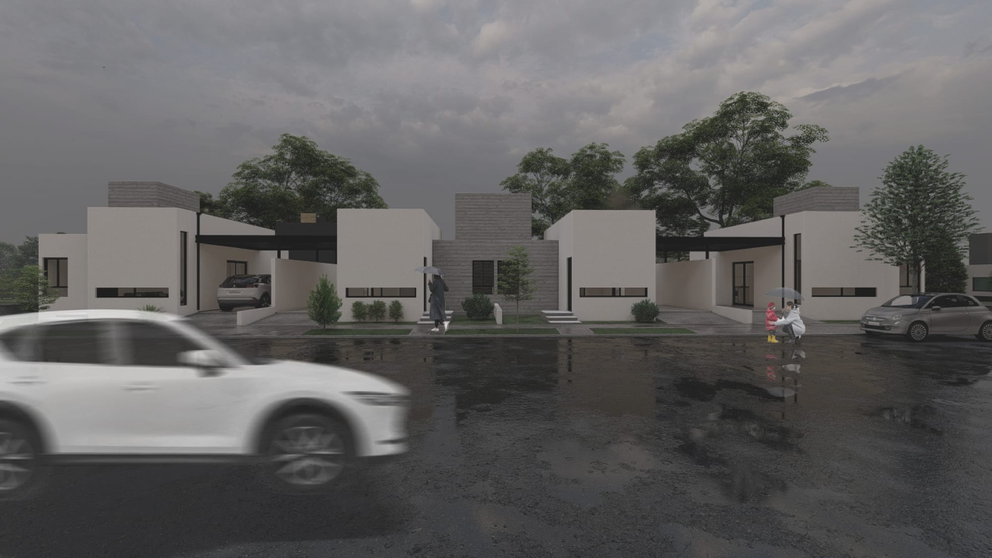 Cuatro viviendas en San Ignacio Village