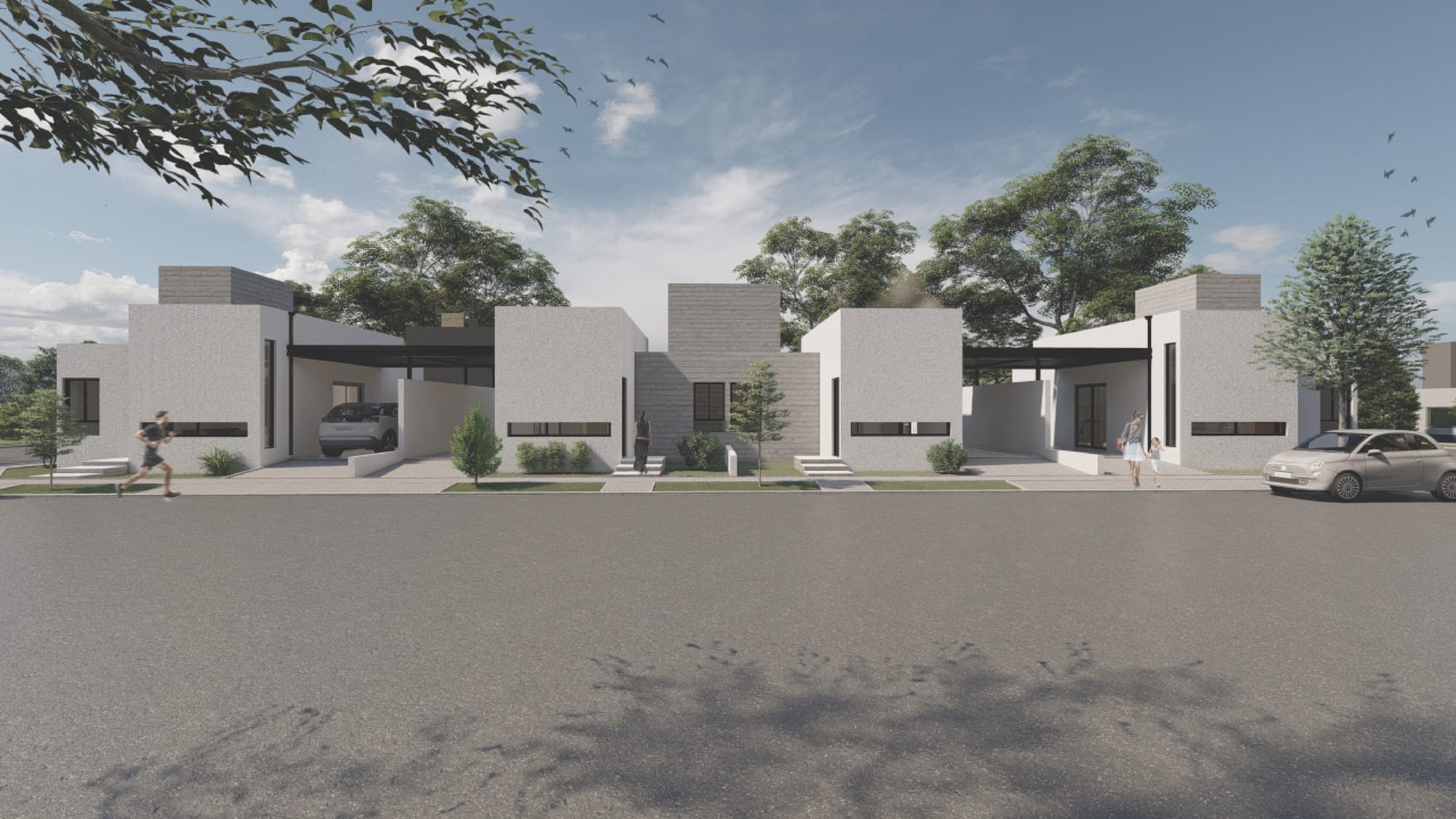 Cuatro viviendas en San Ignacio Village