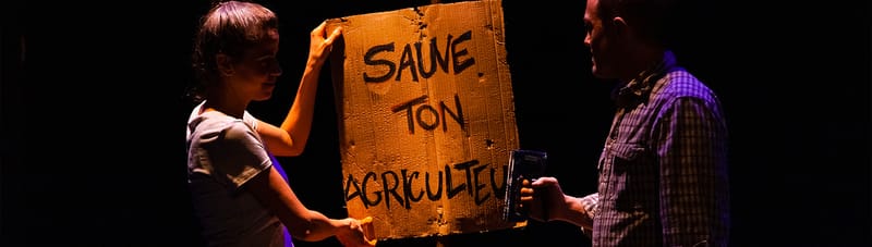 Théatre des Feuillants : Nourrir l'humanité c'est un enfer