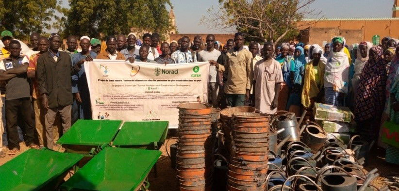 VISIBILITY REPORT of the Project “Fight against Food Insecurity among the most vulnerable people in the municipalities of Ouahigouya, Kossouka and Rambo”.