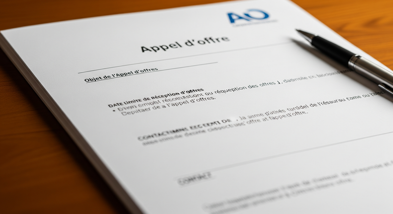 Dossier d'Appel d'Offres (DAO)