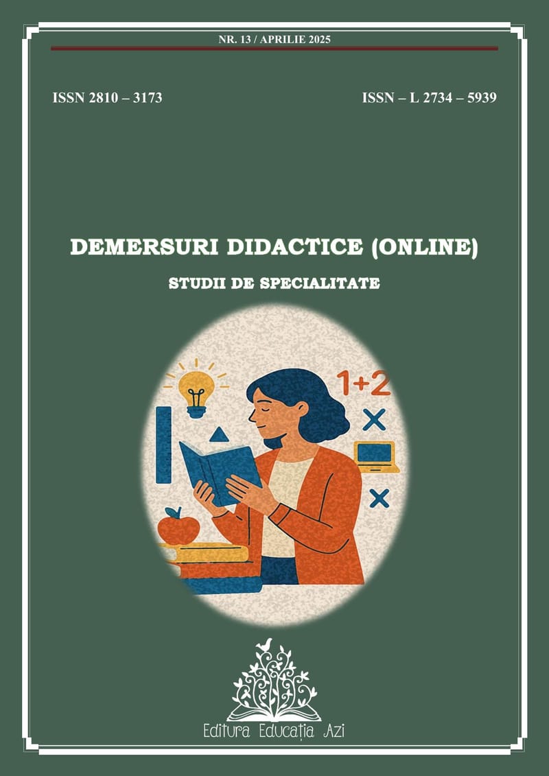 Demersuri Didactice (online) nr. 13 din aprilie 2025