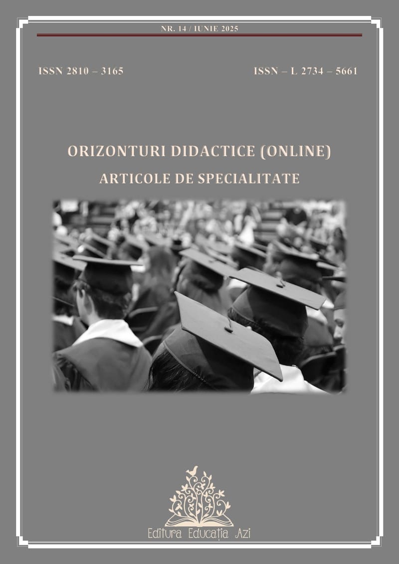 Orizonturi Didactice (online) nr. 14 din iunie 2025