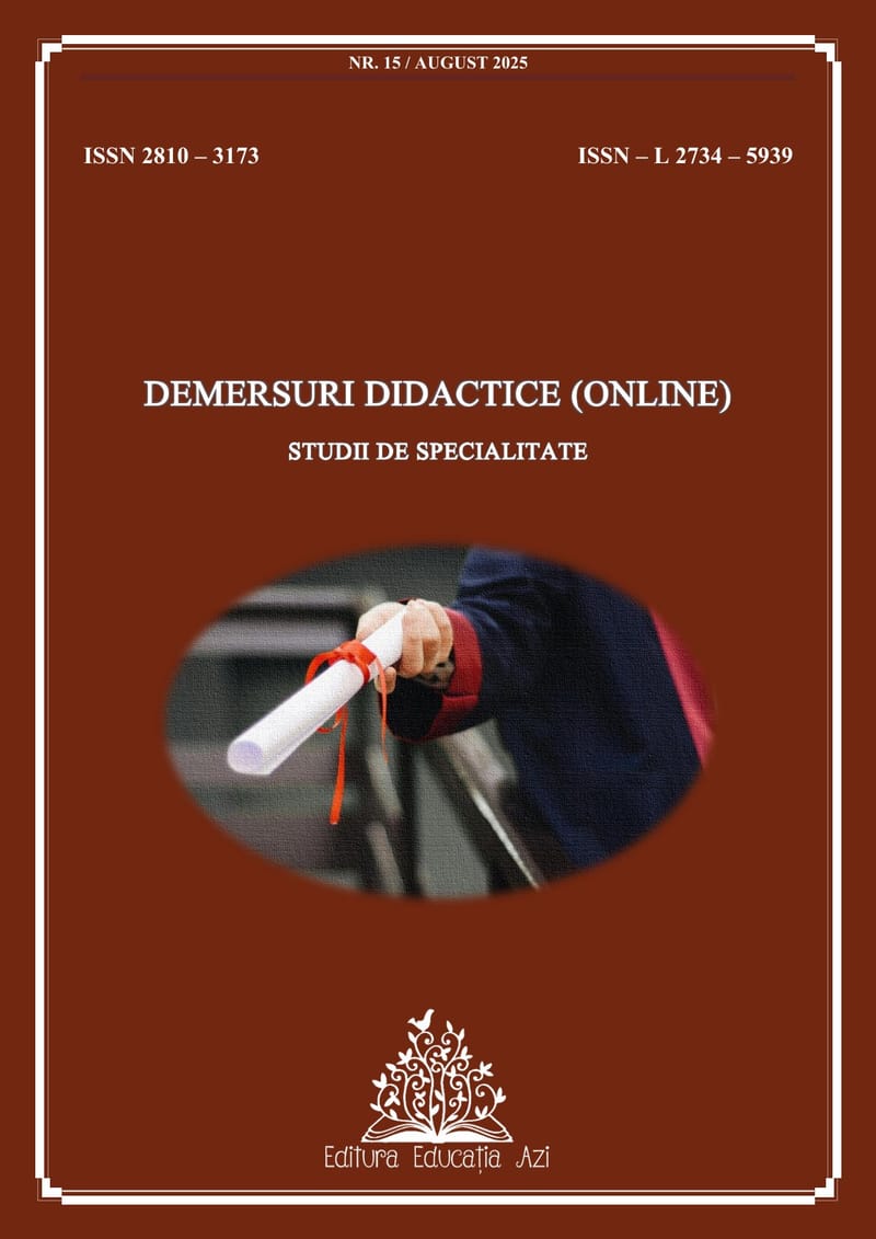 Demersuri Didactice (online) nr. 15 din august 2025
