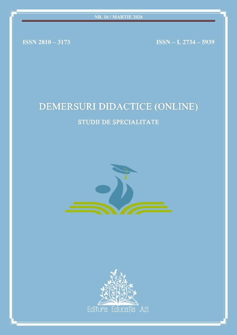 Demersuri Didactice (online) nr. 16 din martie 2026