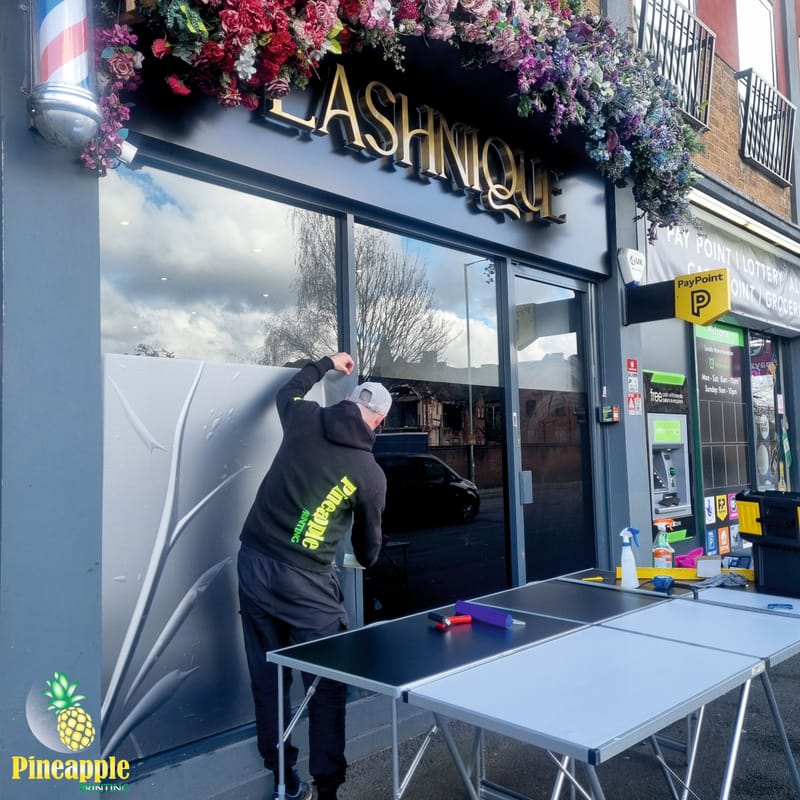 Advertising, Safety, Shop front or Welcome boards for events