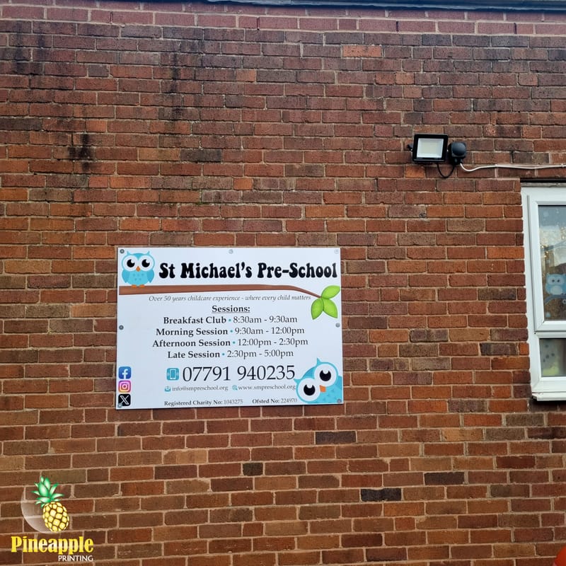 Advertising, Safety, Shop front or Welcome boards for events