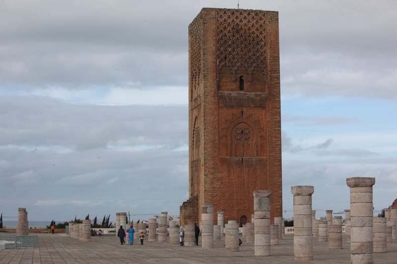 RABAT, la Tour Hassan
