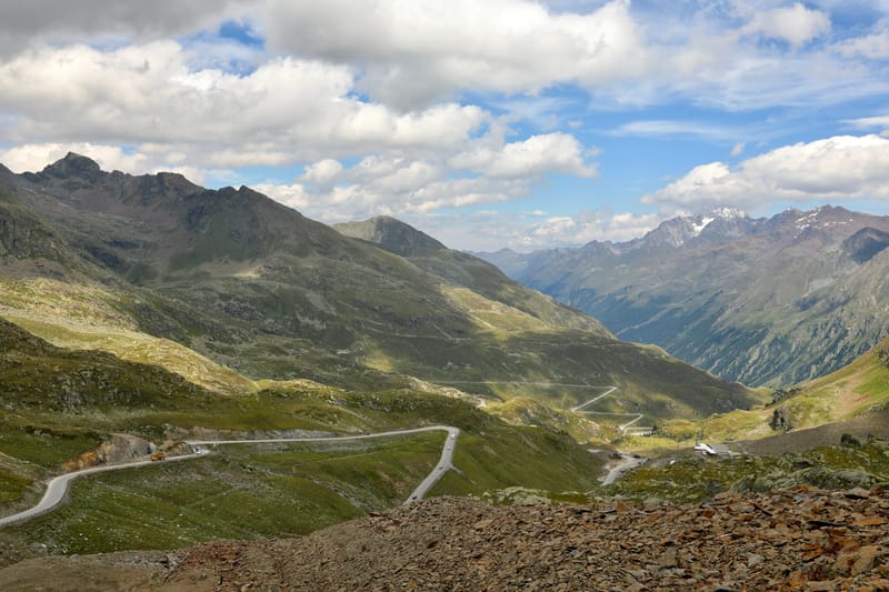 9. AUTRICHE : Route de la Silvettra (Voralberg), Partenen, Ischgl, Kaunertal, GurgelHoch