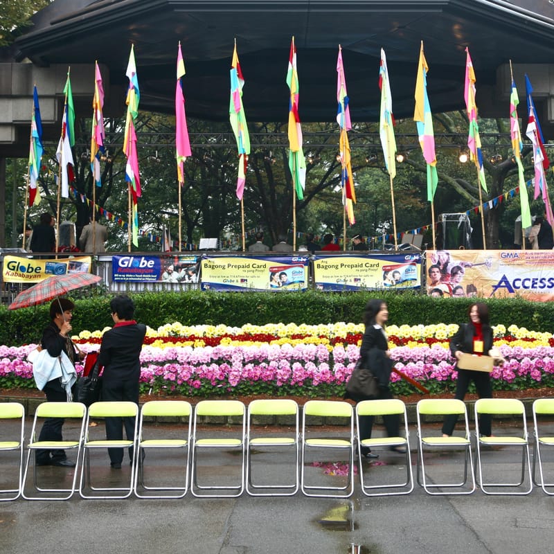 3. TOKYO : le parc d'HIBIYA et la fête des Philippins