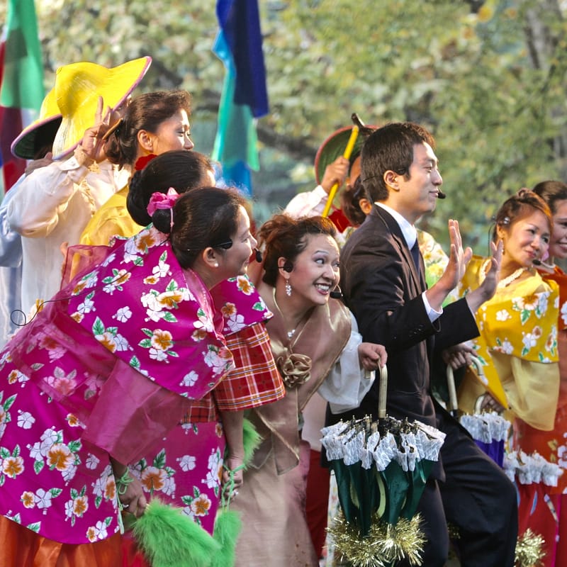 3. TOKYO : le parc d'HIBIYA et la fête des Philippins