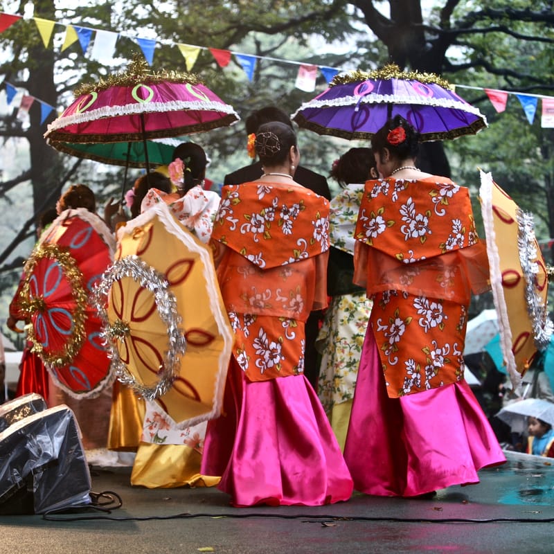 3. TOKYO : le parc d'HIBIYA et la fête des Philippins