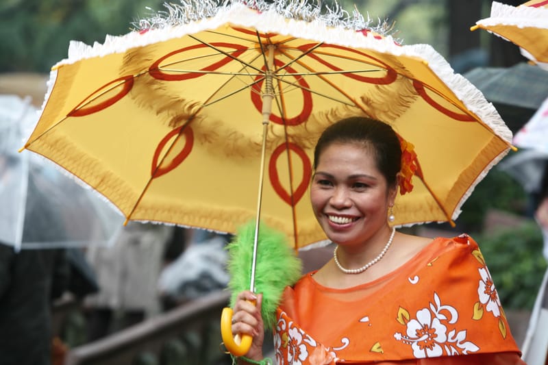 3. TOKYO : le parc d'HIBIYA et la fête des Philippins