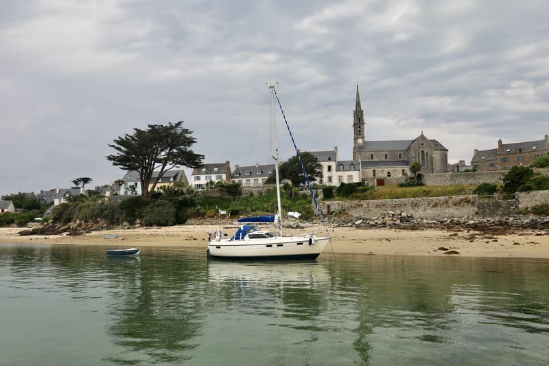 BRETAGNE 2020 : 4. En bateau à l'île de Batz, Roscoff