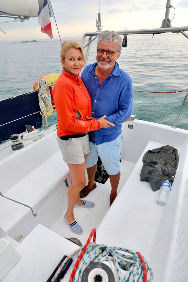 BRETAGNE 2020 : 4. En bateau à l'île de Batz, Roscoff