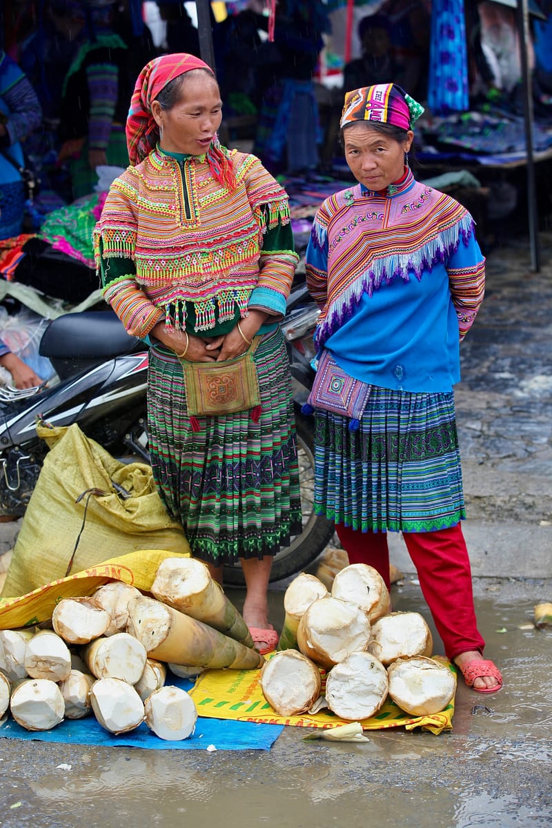 1. Les HMONGS : Marché de Bac Ha