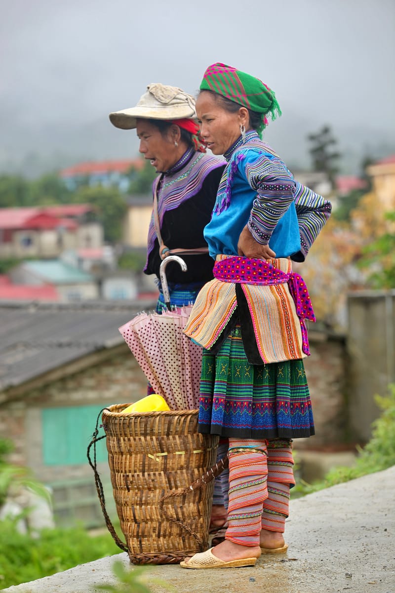 1. Les HMONGS : Marché de Bac Ha