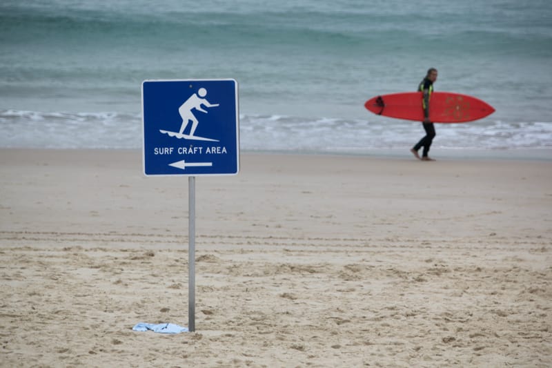 Banlieue de Sydney : Bondi Beach, Mainly, falaises de Vaucluse