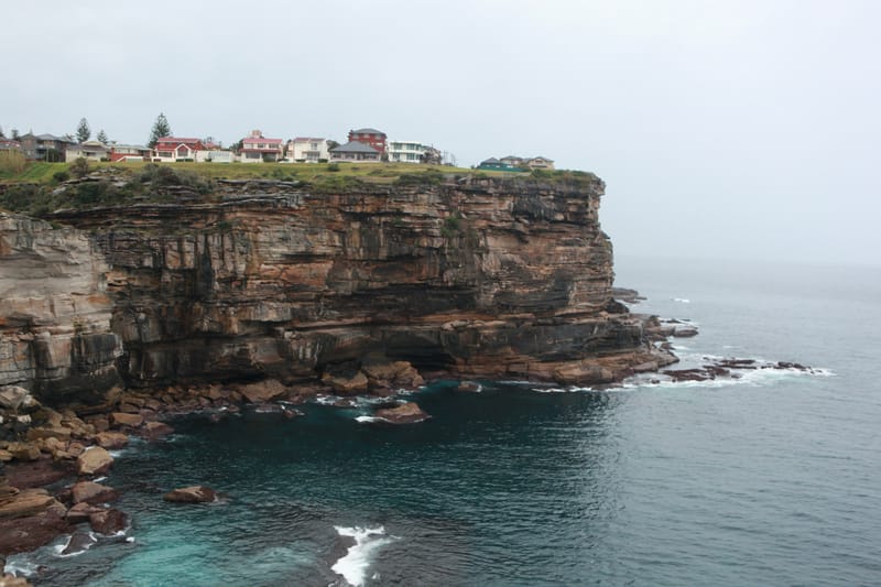 Banlieue de Sydney : Bondi Beach, Mainly, falaises de Vaucluse