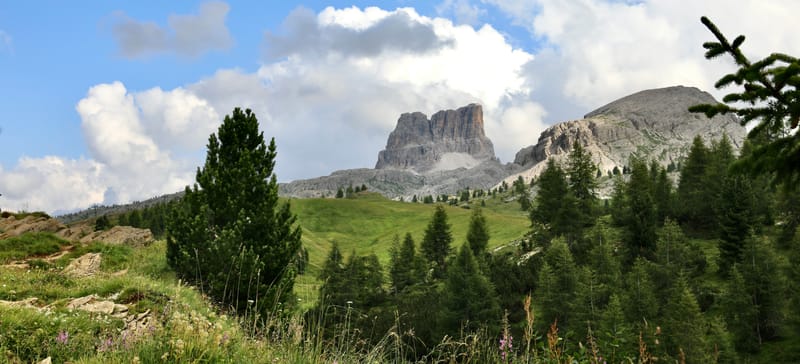 11. ITALIE 2 : Dolomites 1, Passo di Castalunga/Pordoi/Falzarego, Lago di Carezzo, Canazei