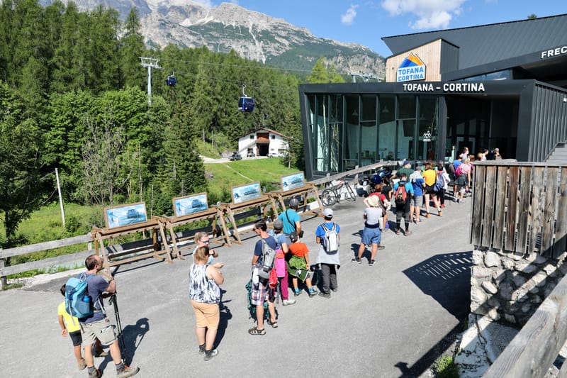 12. ITALIE 3 : Dolomites 2, Tofana di Mezzo (Cortina)