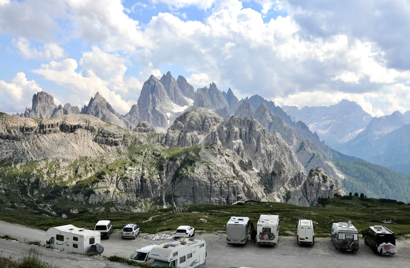 13. ITALIE 4 : Dolomites 3, Lago di Dobbiaco, Andorno, Tré Cimé de Lavaredo, Lago di Braies (Cortina2)