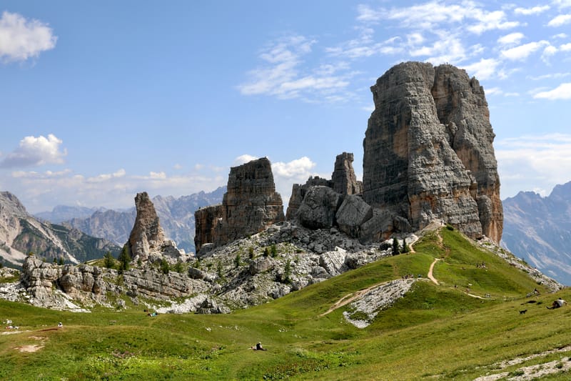 14. ITALIE 5 : Dolomites 4, les Cinque Torri (di Averau)