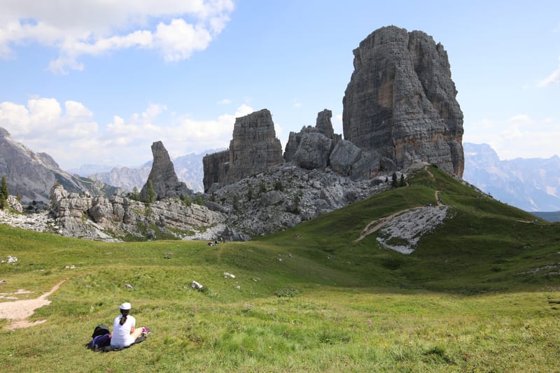 14. ITALIE 5 : Dolomites 4, les Cinque Torri (di Averau)
