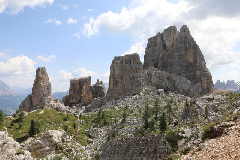14. ITALIE 5 : Dolomites 4, les Cinque Torri (di Averau)