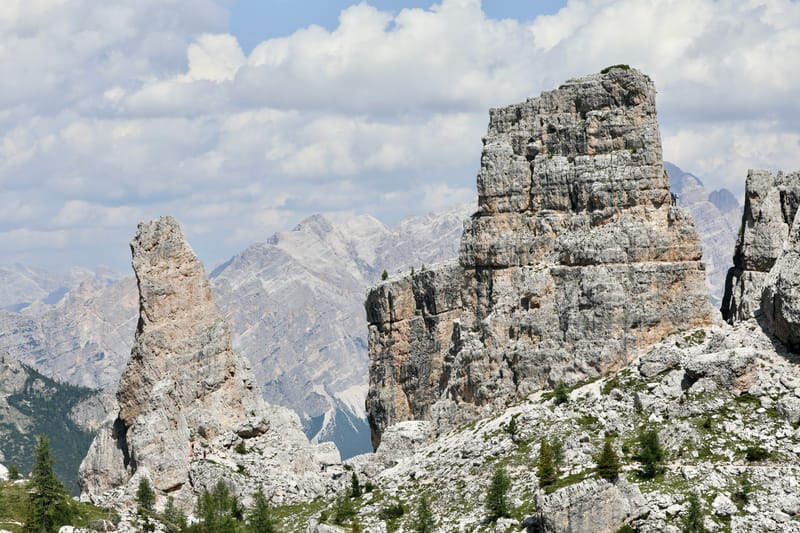14. ITALIE 5 : Dolomites 4, les Cinque Torri (di Averau)