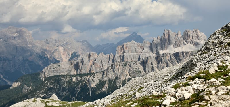 14. ITALIE 5 : Dolomites 4, les Cinque Torri (di Averau)
