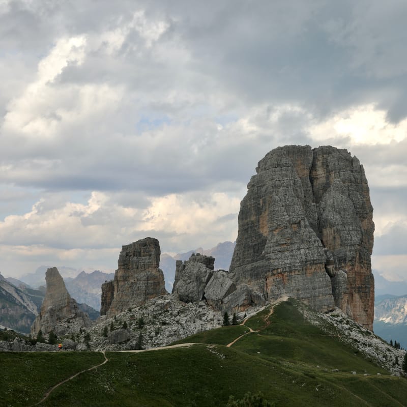 14. ITALIE 5 : Dolomites 4, les Cinque Torri (di Averau)