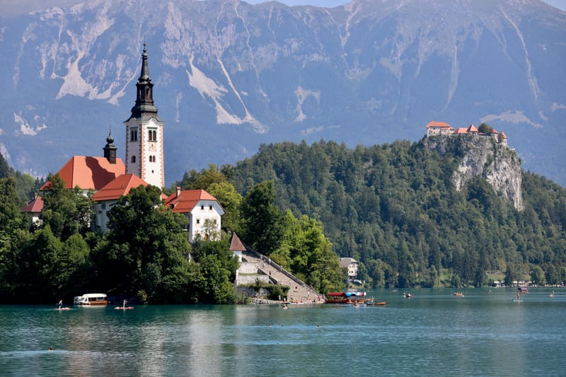 16. SLOVENIE 1 : Focus sur le lac et le château de BLED