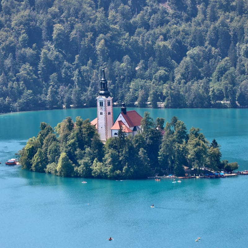 16. SLOVENIE 1 : Focus sur le lac et le château de BLED
