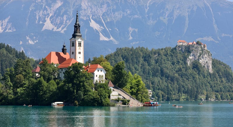 16. SLOVENIE 1 : Focus sur le lac et le château de BLED