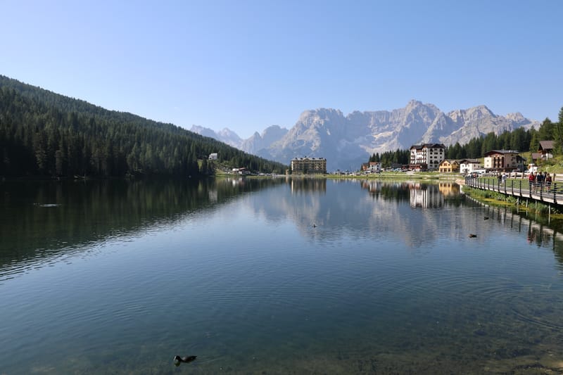 15. ITALIE 6 : DOLOMITES 5 & TRENTIN : Lago di Misurina, di Alonzo, Passo Salla di Ronzo, Sauris, Raccolana