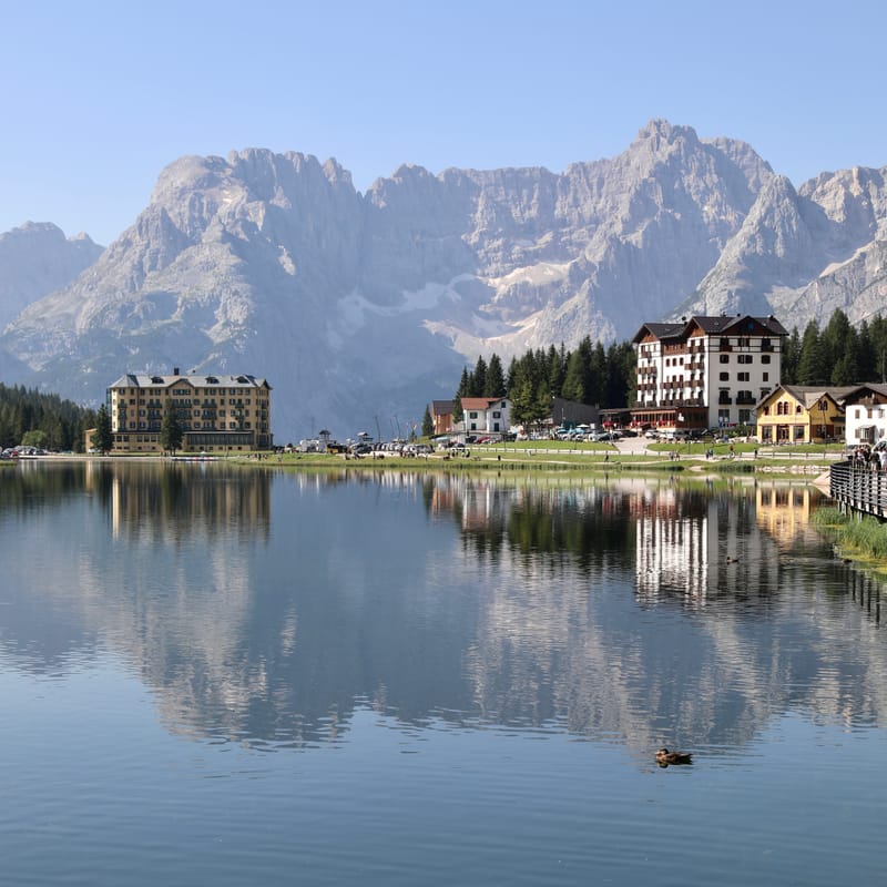 15. ITALIE 6 : DOLOMITES 5 & TRENTIN : Lago di Misurina, di Alonzo, Passo Salla di Ronzo, Sauris, Raccolana