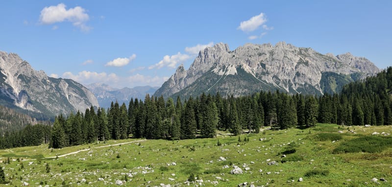 15. ITALIE 6 : DOLOMITES 5 & TRENTIN : Lago di Misurina, di Alonzo, Passo Salla di Ronzo, Sauris, Raccolana
