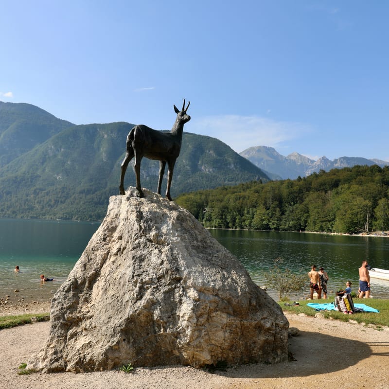 17. SLOVENIE 2 : Lac de Bohinj, Chapelle de Saint Duha, Eglise de Bintje
