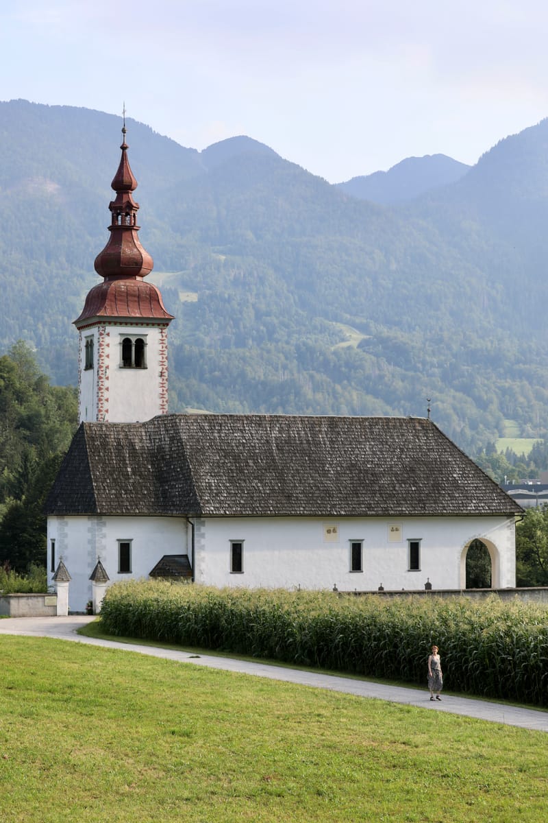 17. SLOVENIE 2 : Lac de Bohinj, Chapelle de Saint Duha, Eglise de Bintje