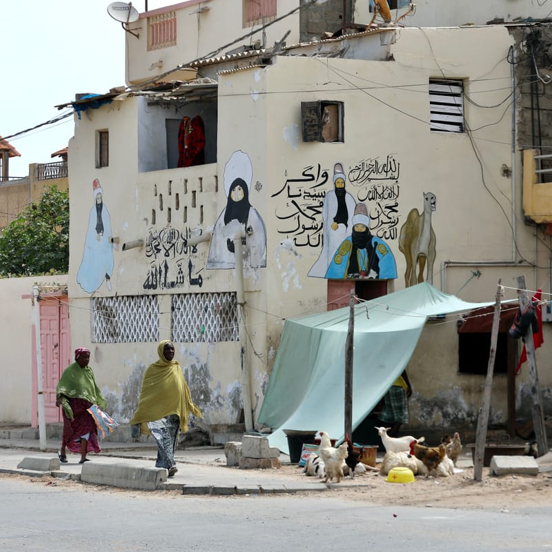 9. SAINT LOUIS 3 : Le Quartier des Pêcheurs, en calèche