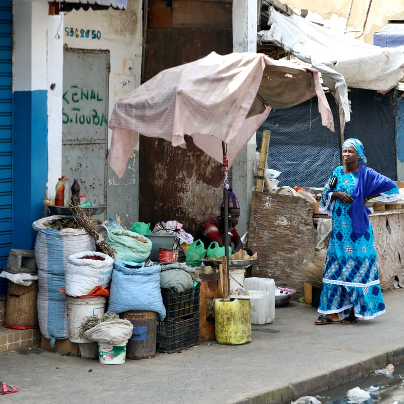 9. SAINT LOUIS 3 : Le Quartier des Pêcheurs, en calèche