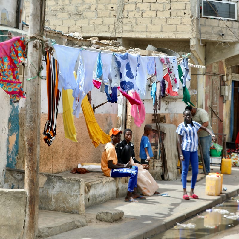 9. SAINT LOUIS 3 : Le Quartier des Pêcheurs, en calèche