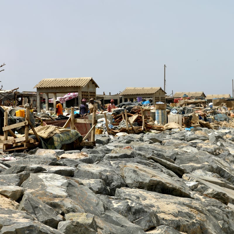 9. SAINT LOUIS 3 : Le Quartier des Pêcheurs, en calèche