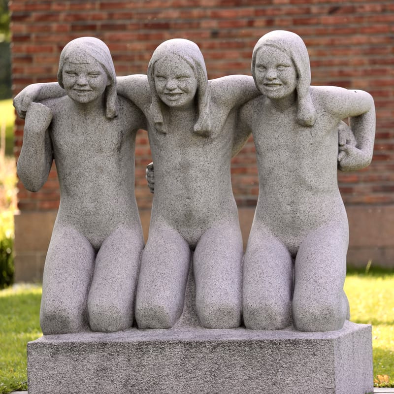 4. OSLO : Parc Frogner, les sculptures de Vigeland