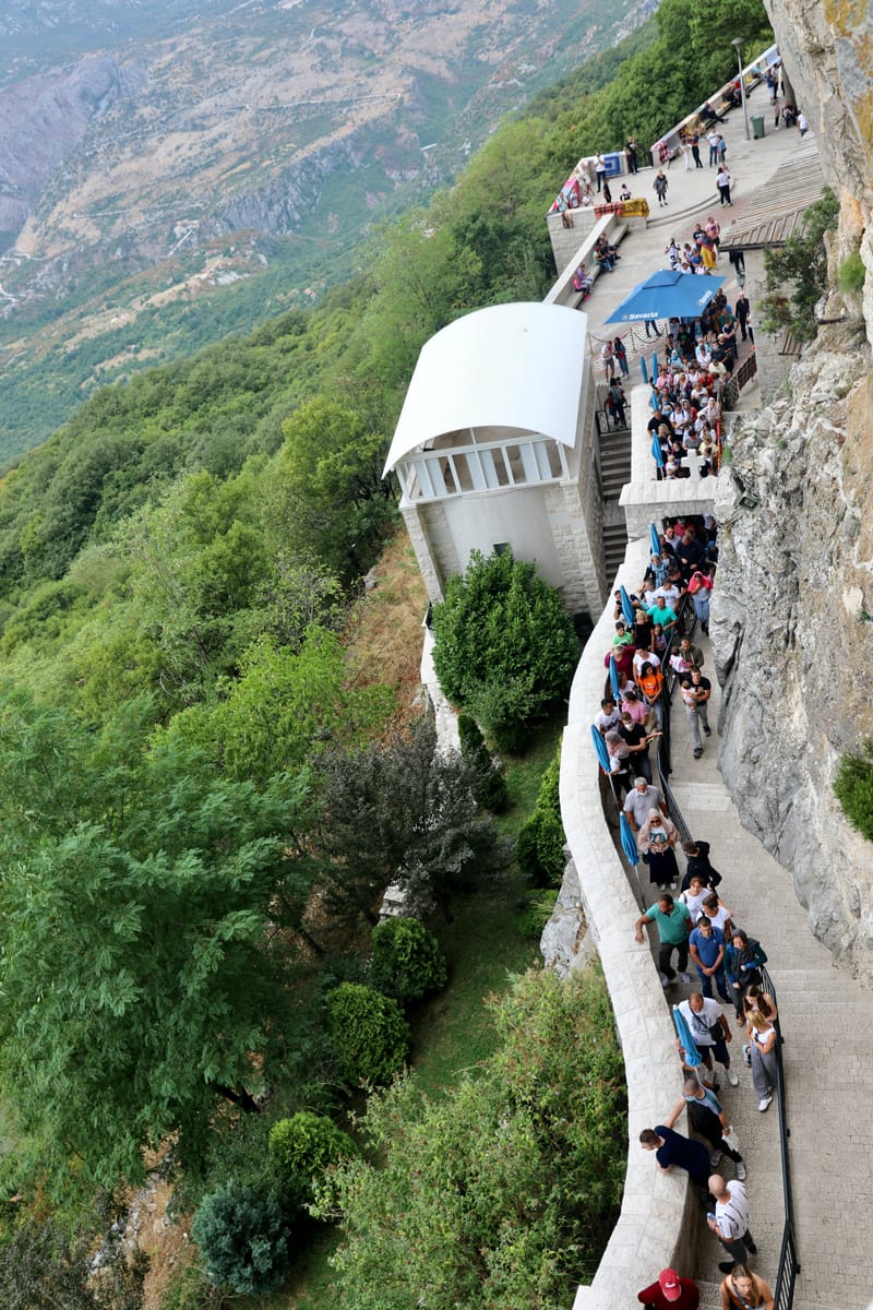 MONTENEGRO 4 : Monastère d'OSTROG