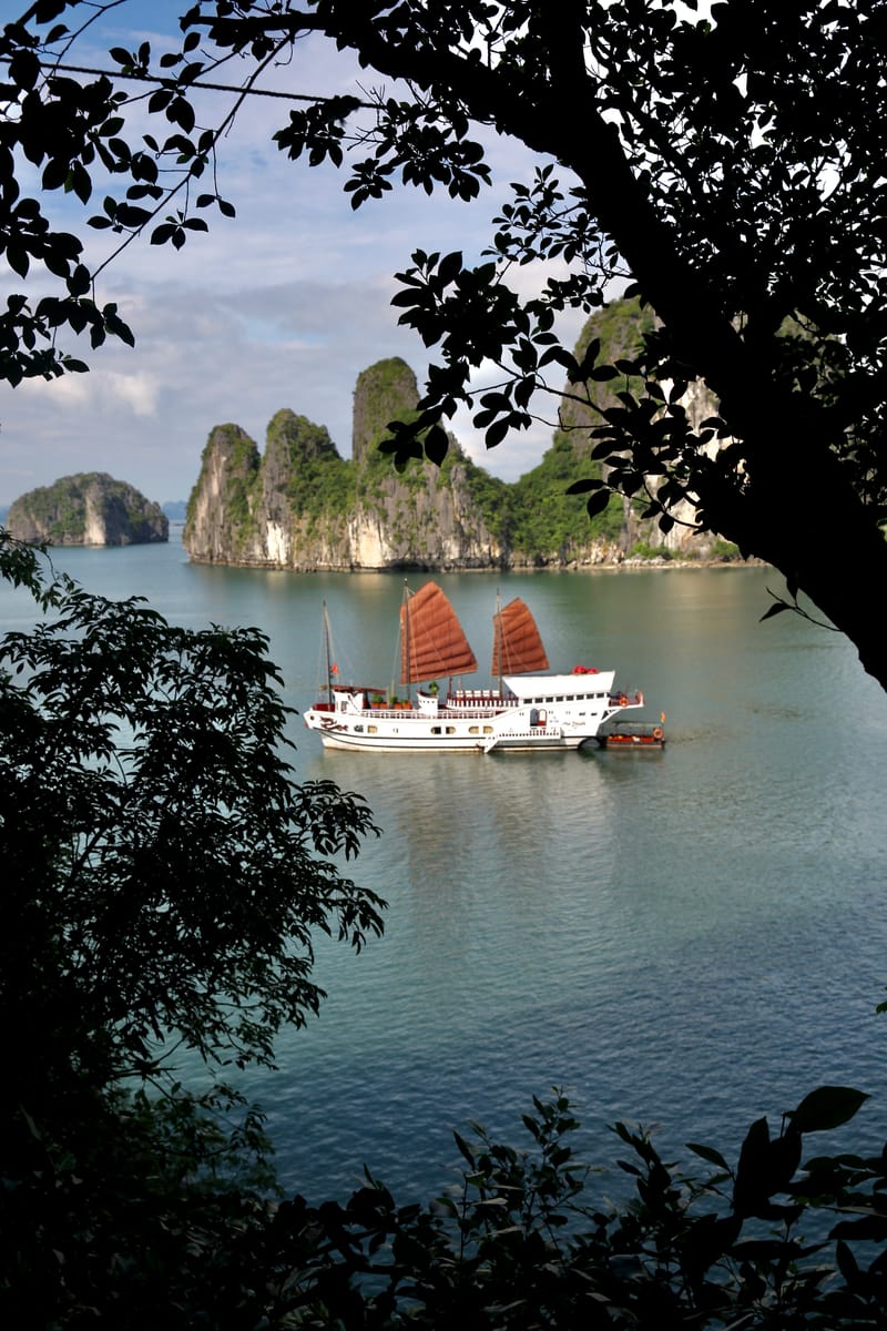 1. Baie d'Ha Long : Top Vertical